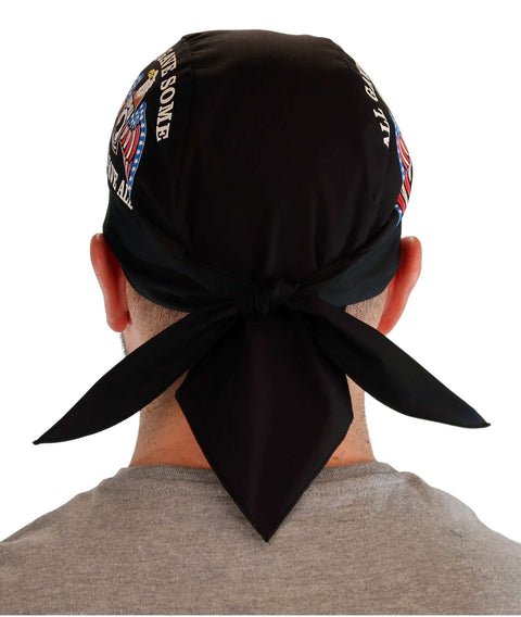Skull Cap - POW MIA Some Gave All with Eagle on Black - Classic Skull Caps - Sparkling EARTH