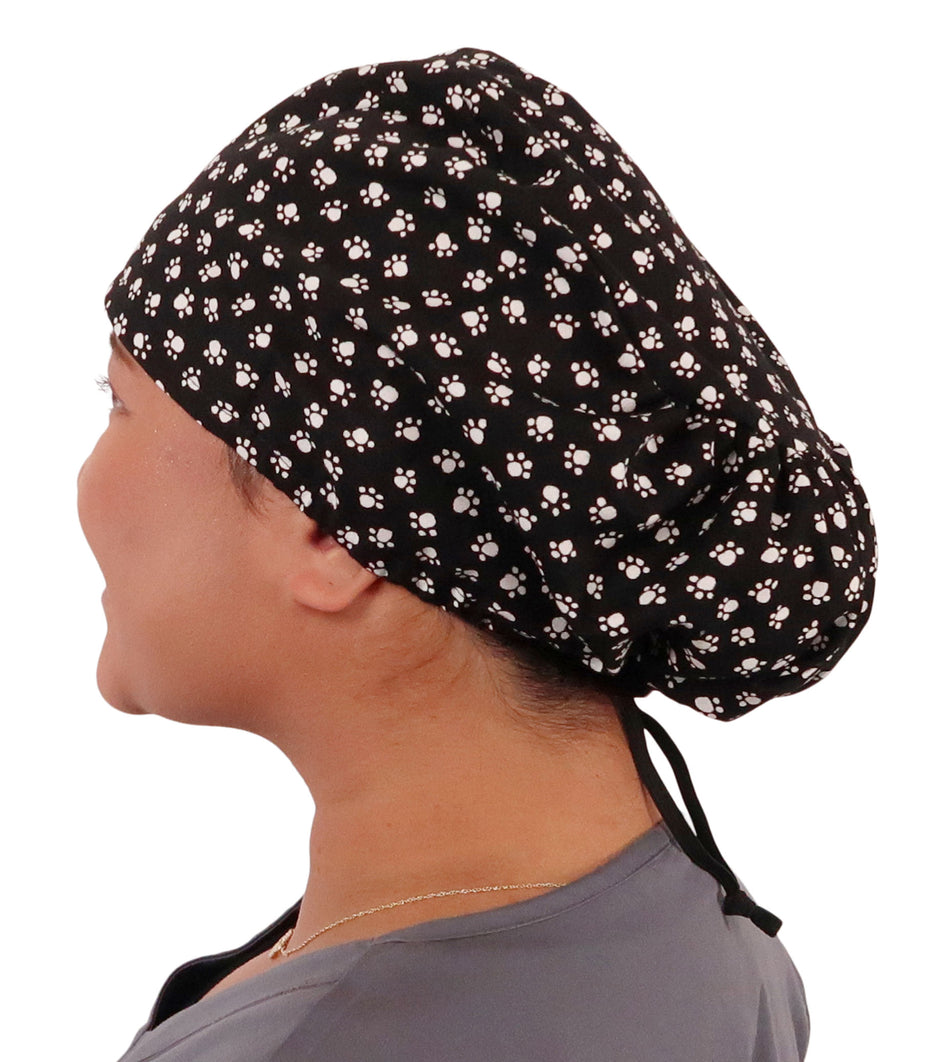 Euro Style Riley Comfort Scrub Cap - American Made - Pawtastic - Riley Comfort Scrub Caps - Sparkling EARTH