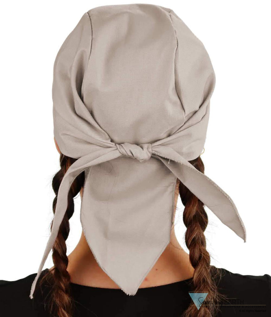 Breathable Cotton Skull Caps - Light Grey - Classic Skull Caps - Sparkling EARTH