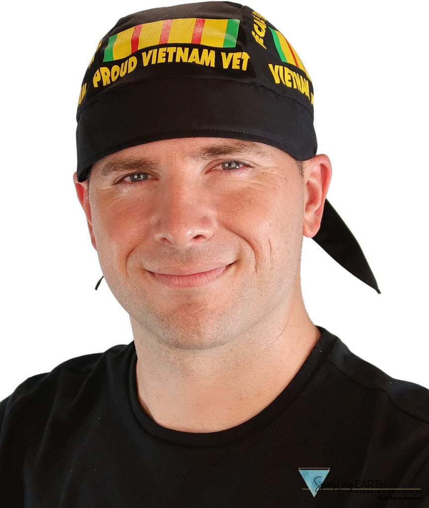 Breathable Cotton Skull Caps: Perfect for Any Activity - Proud Vietnam Veteran Classic Skull Caps