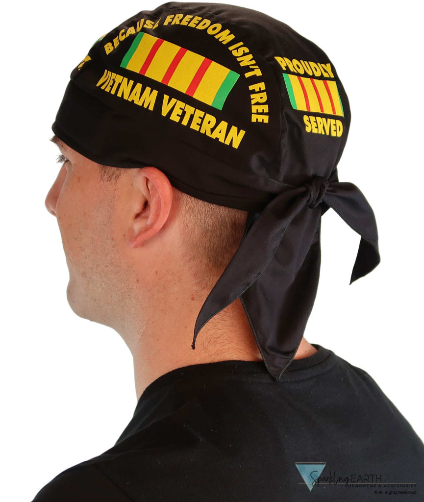 Breathable Cotton Skull Caps: Perfect for Any Activity  - Proud Vietnam Veteran - Classic Skull Caps - Sparkling EARTH