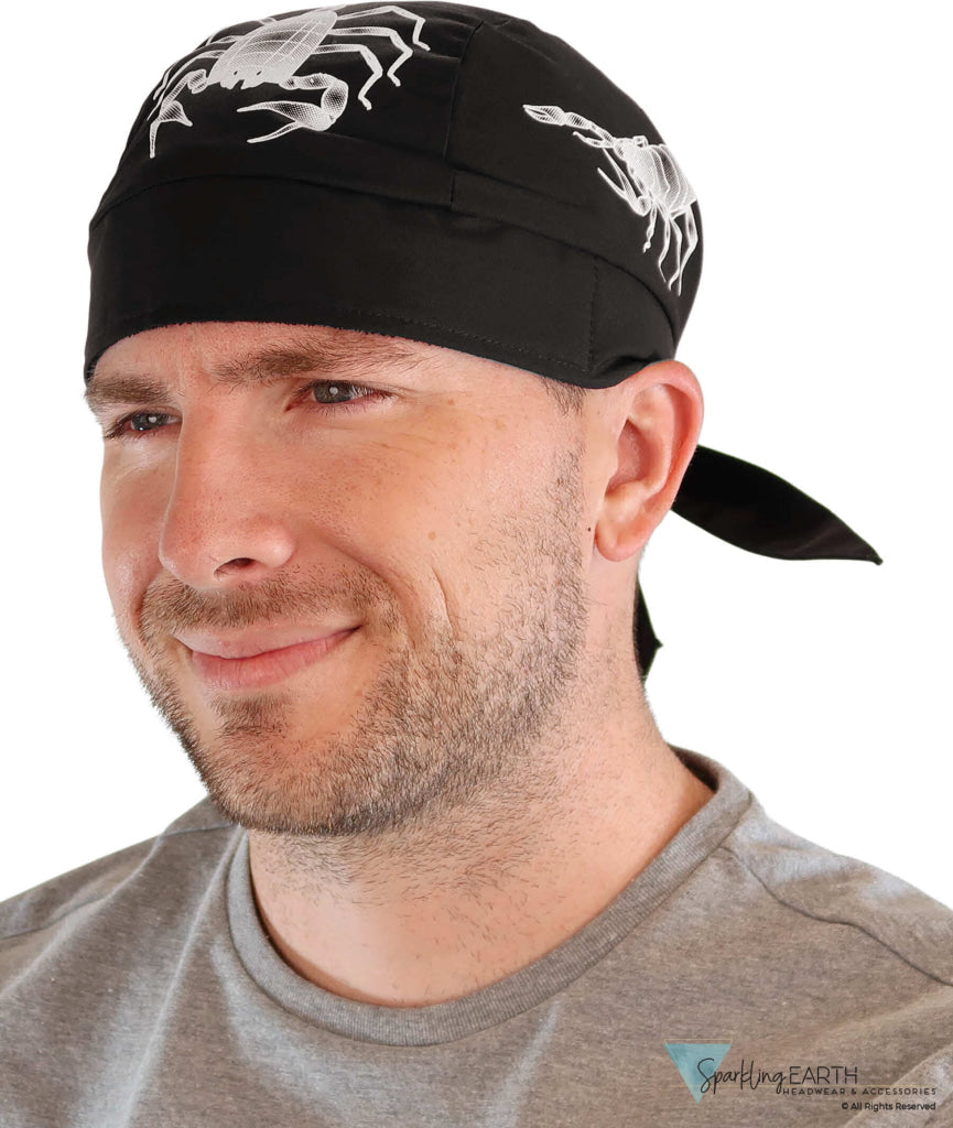 Breathable Cotton Skull Caps Scorpions Classic Skull Caps