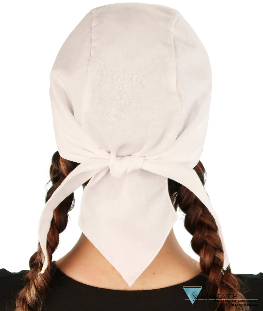 Breathable Cotton Skull Caps: Perfect for Any Activity - White Classic Skull Caps