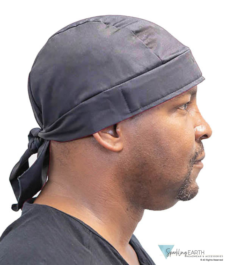 Breathable Cotton Skull Caps - Solid Grey - Classic Skull Caps - Sparkling EARTH