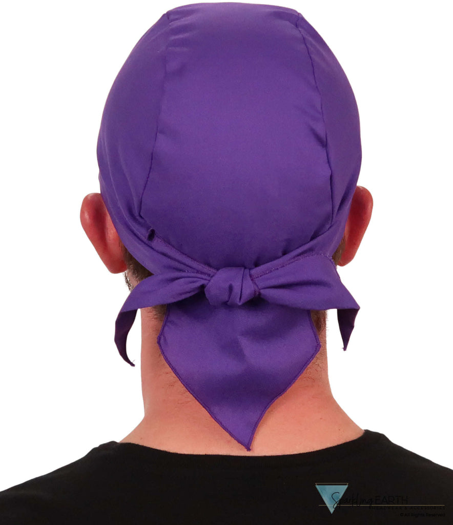 Classic Skull Cap - Solid Purple - Classic Skull Caps - Sparkling EARTH