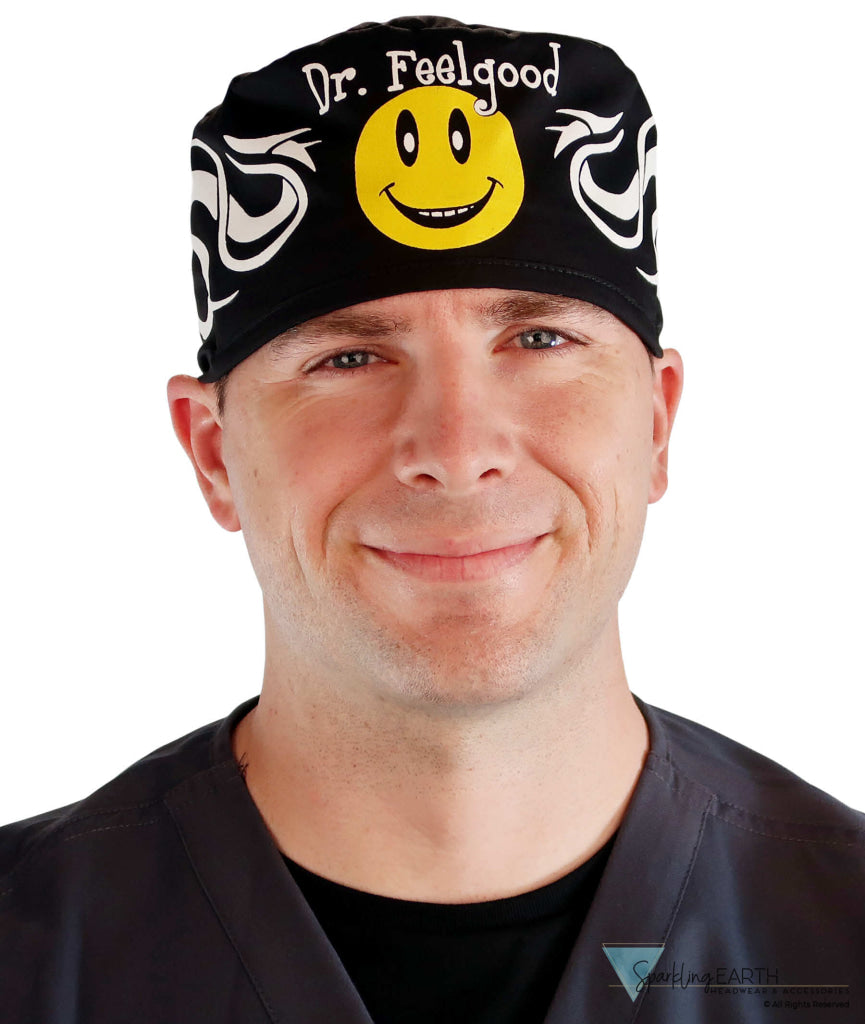 Surgical Scrub Cap - Dr. Feelgood - Surgical Scrub Caps - Sparkling EARTH