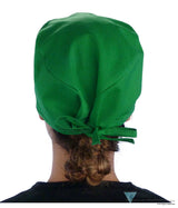 Classic Cotton Surgical Scrub Cap - American-Made with Sweatband - Solid Kelly Green SALE-Fall-2025