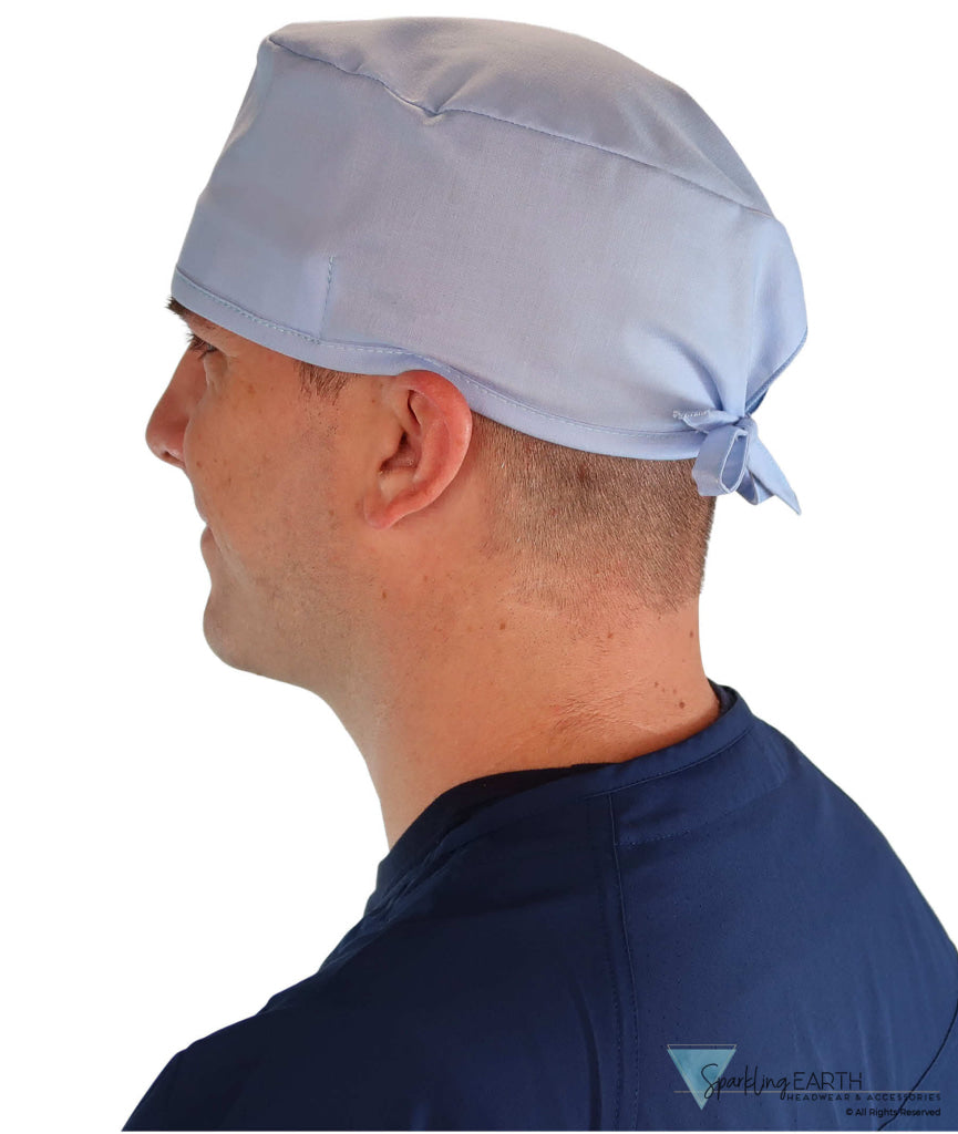 Surgical Scrub Cap - Solid Sky Blue - Surgical Scrub Caps - Sparkling EARTH