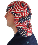 Desert Skull Cap: The Perfect Sun Protection for Outdoor Activities - Stars and Stripes - Desert Skull Caps - Sparkling EARTH