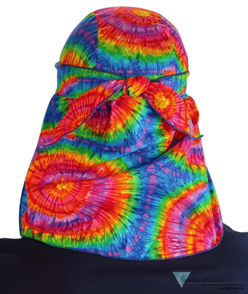 Desert Skull Cap: The Perfect Sun Protection for Outdoor Activities - Tie Dye Desert Skull Caps