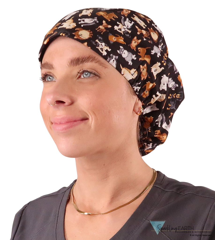 Euro Style Riley Comfort Scrub Cap - Puppy Parade Riley Comfort Scrub Caps