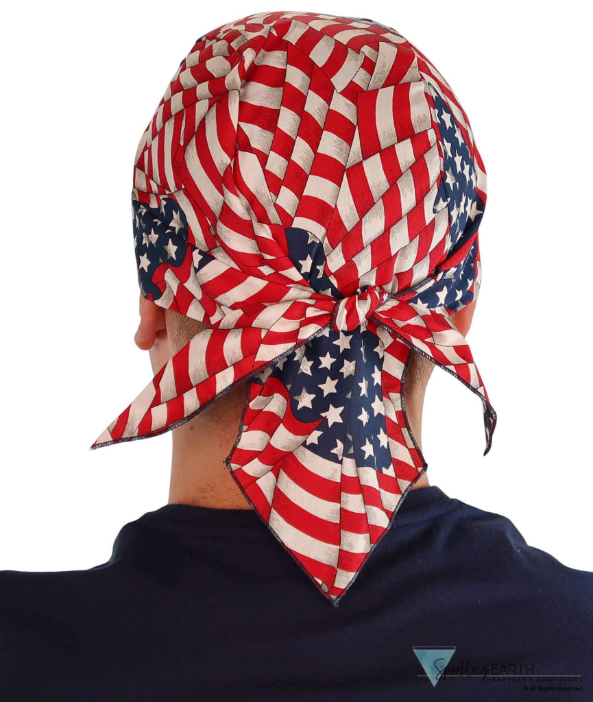 Grand Skull Cap - Stars & Stripes - Grand Skull Caps - Sparkling EARTH