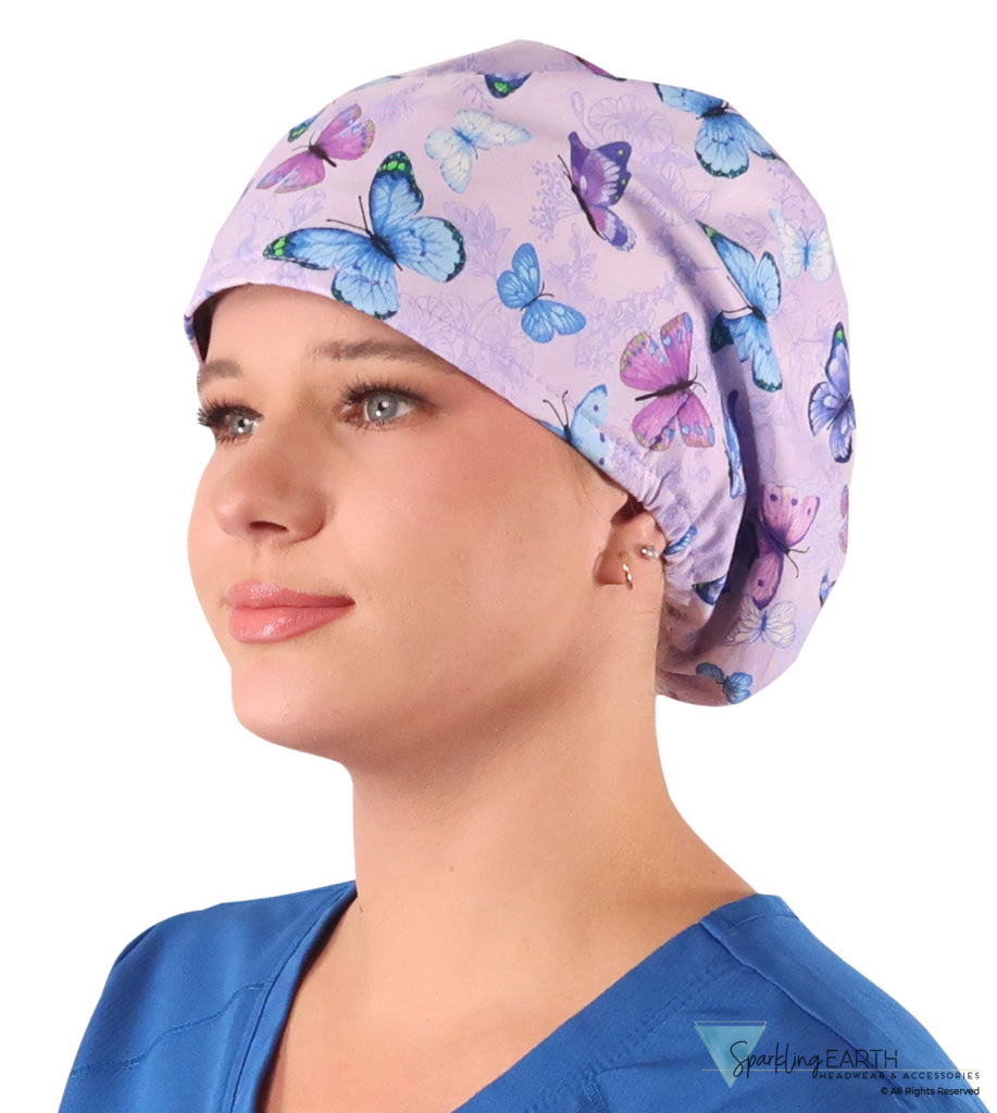 Nomad 10 Skull Cap - Rockstar Style for the Open Road - American Made - Hogs on Cycles on Blue Nomad 10 Skull Caps