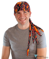 Nomad 10 Skull Cap - Rockstar Style for the Open Road - American Made - Hot Rod Flames Nomad 10 Skull Caps