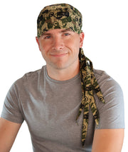 Nomad 10 Skull Cap - Tossed Camouflage Cycles