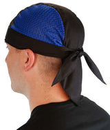 Classic Skull Cap - Royal and Black Air Flow (Mesh Sides)