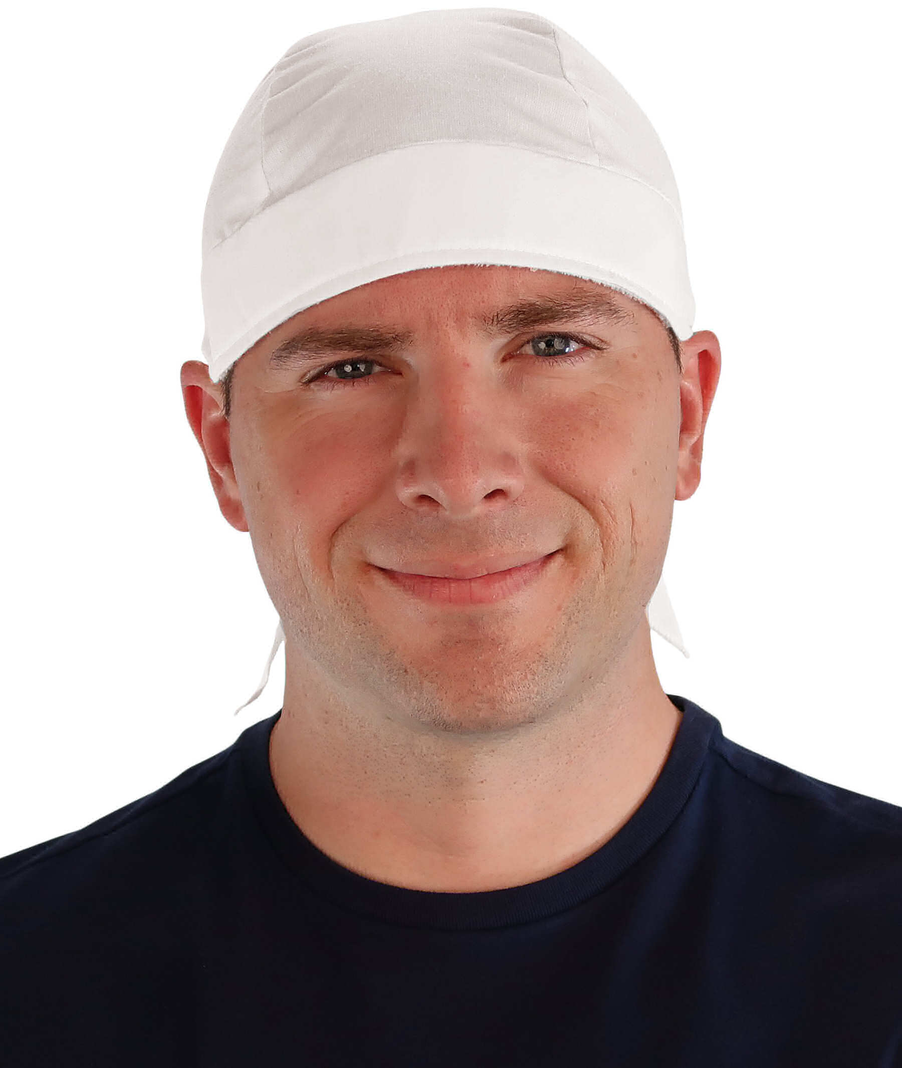 Breathable Cotton Skull Caps: Perfect for Any Activity - White Classic Skull Caps