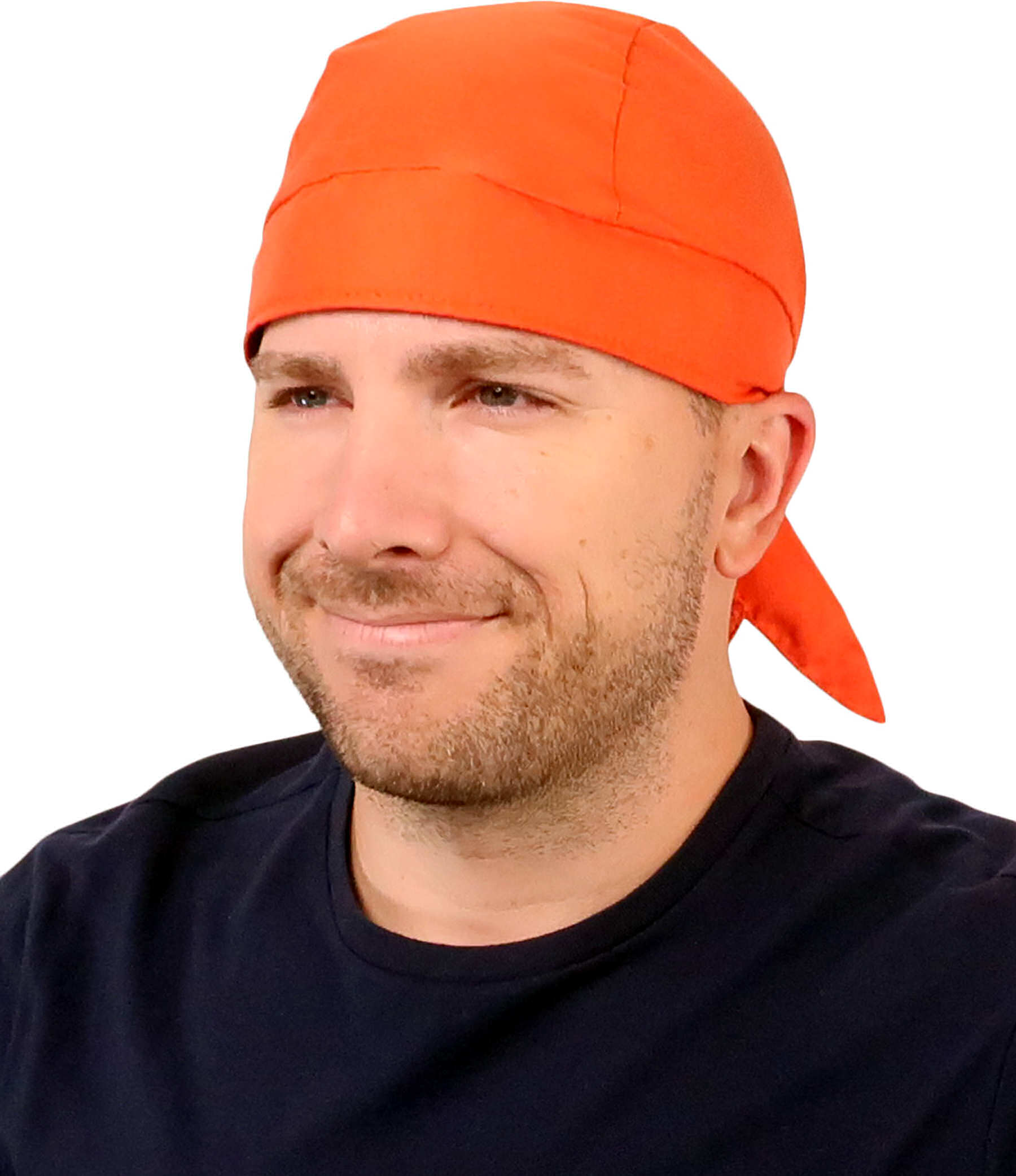 Breathable Cotton Skull Caps: Perfect for Any Activity - Burnt Orange Classic Skull Caps