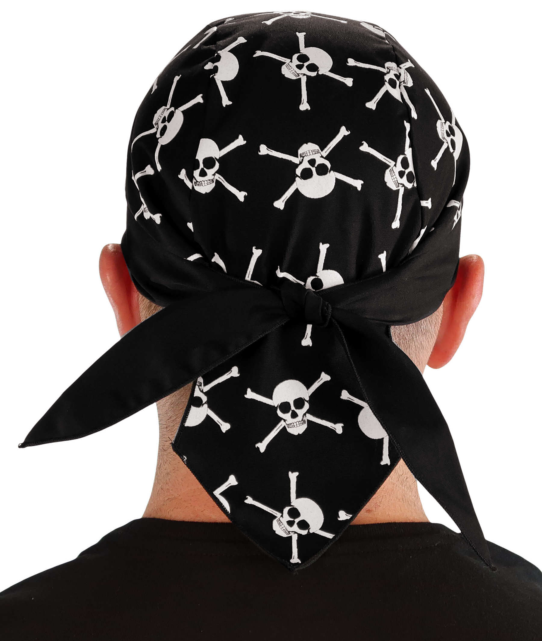 Breathable Cotton Skull Caps: Perfect for Any Activity  - Skull & Cross Bones (Glow In The Dark) - Classic Skull Caps - Sparkling EARTH