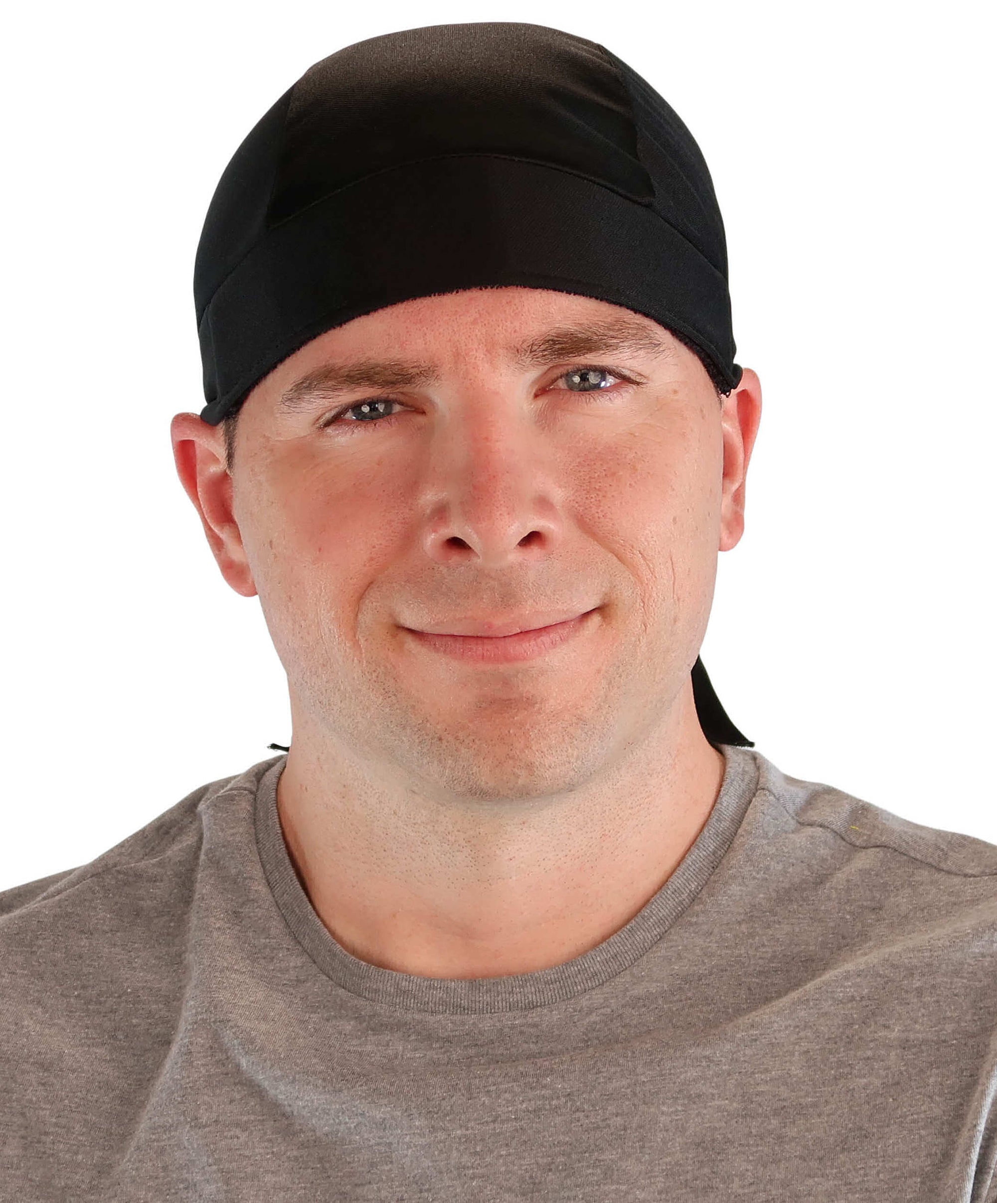 Stay Dry and Comfortable with Our Black Moisture Wicking Skull Cap - Black Wicking Fabric - Classic Skull Caps - Sparkling EARTH