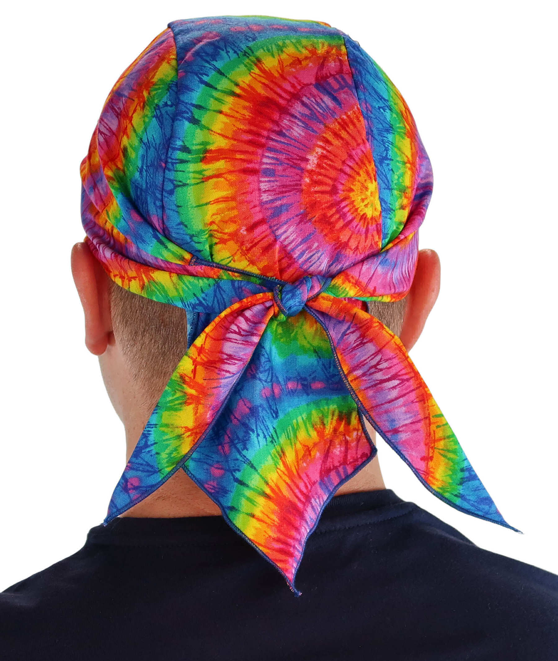 Breathable Cotton Skull Caps: Perfect for Any Activity  - Tie Dye - Classic Skull Caps - Sparkling EARTH