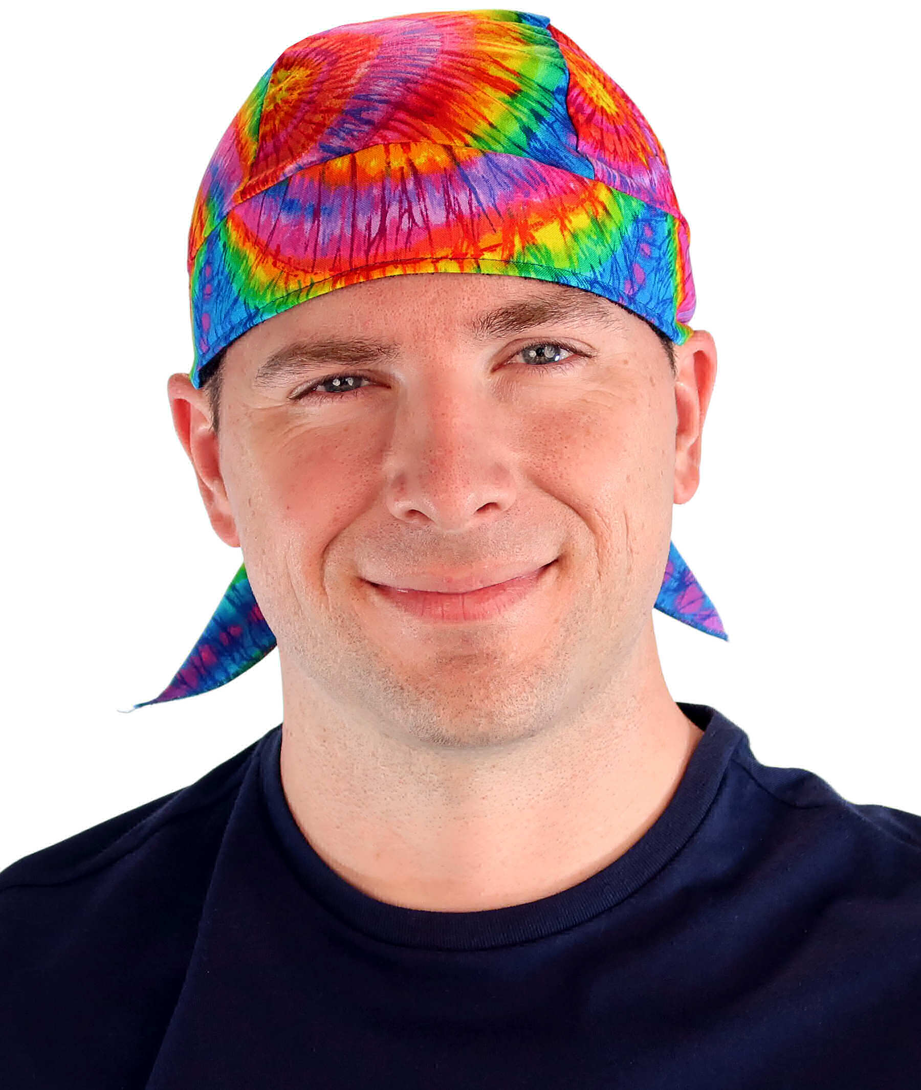 Breathable Cotton Skull Caps: Perfect for Any Activity  - Tie Dye - Classic Skull Caps - Sparkling EARTH