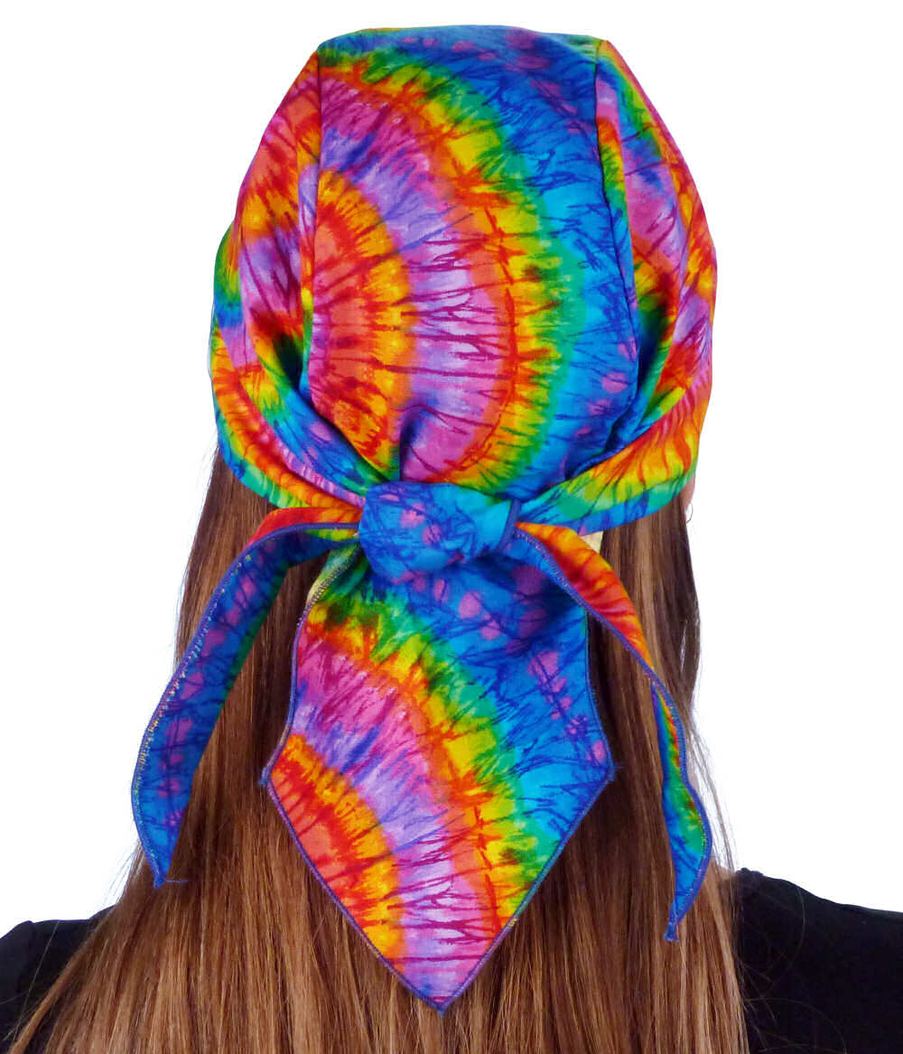 Breathable Cotton Skull Caps: Perfect for Any Activity  - Tie Dye - Classic Skull Caps - Sparkling EARTH