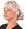 Front Facing Tied View of a Woman Wearing a Bouffant Ponytail Scrub Cap - Creative Cats Bouffant Ponytail Surgical Scrub Caps Pattern