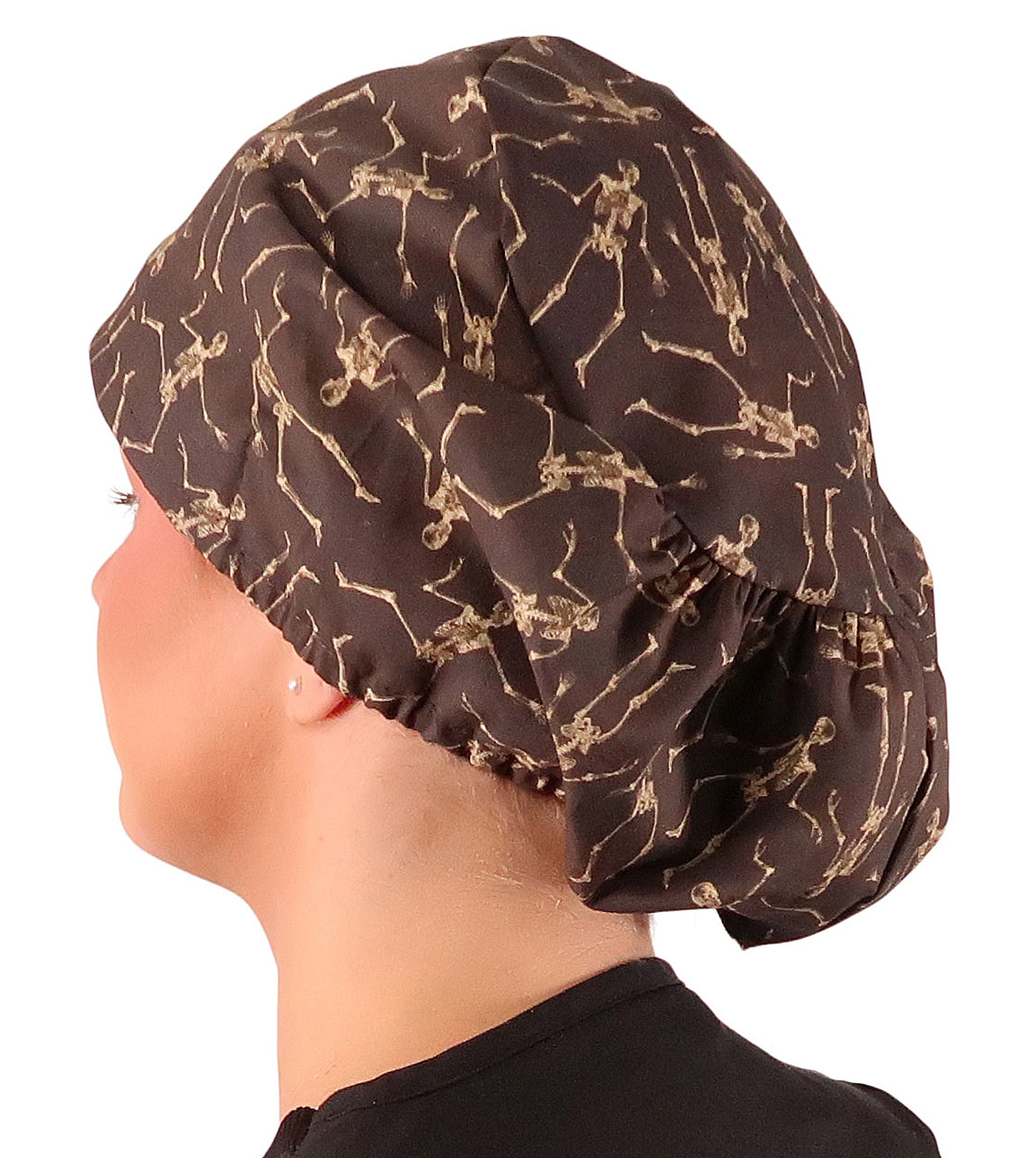 Riley Comfort Scrub Cap - Skeleton Shuffle