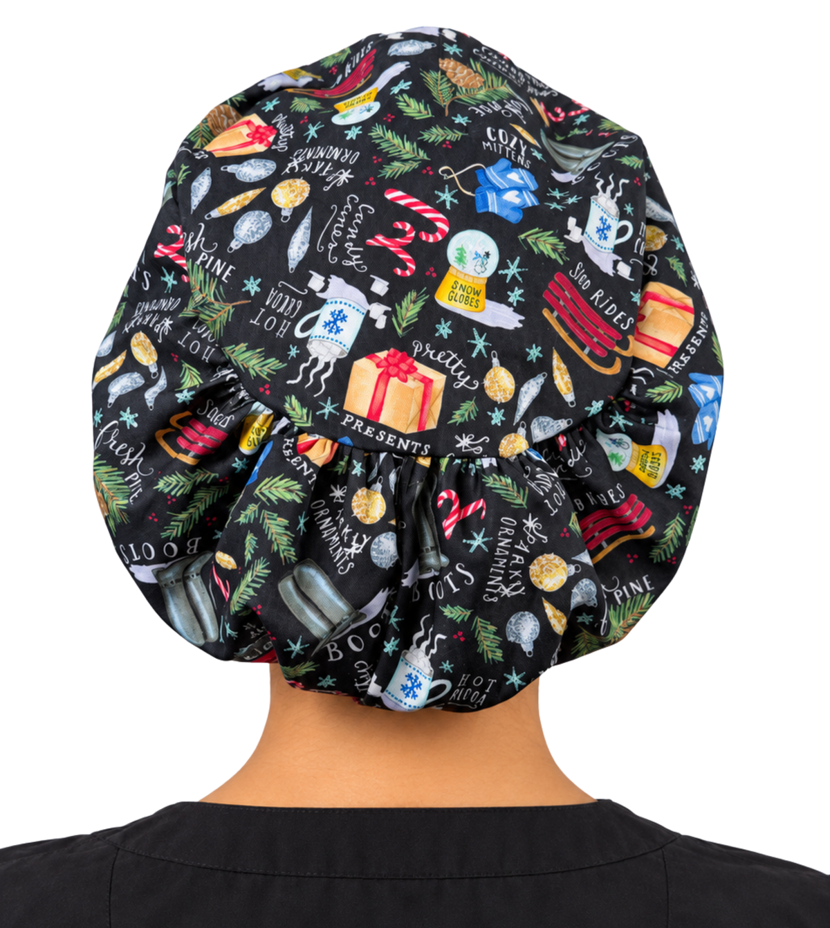 Riley Comfort Scrub Cap - Festive Favorites (Holiday)