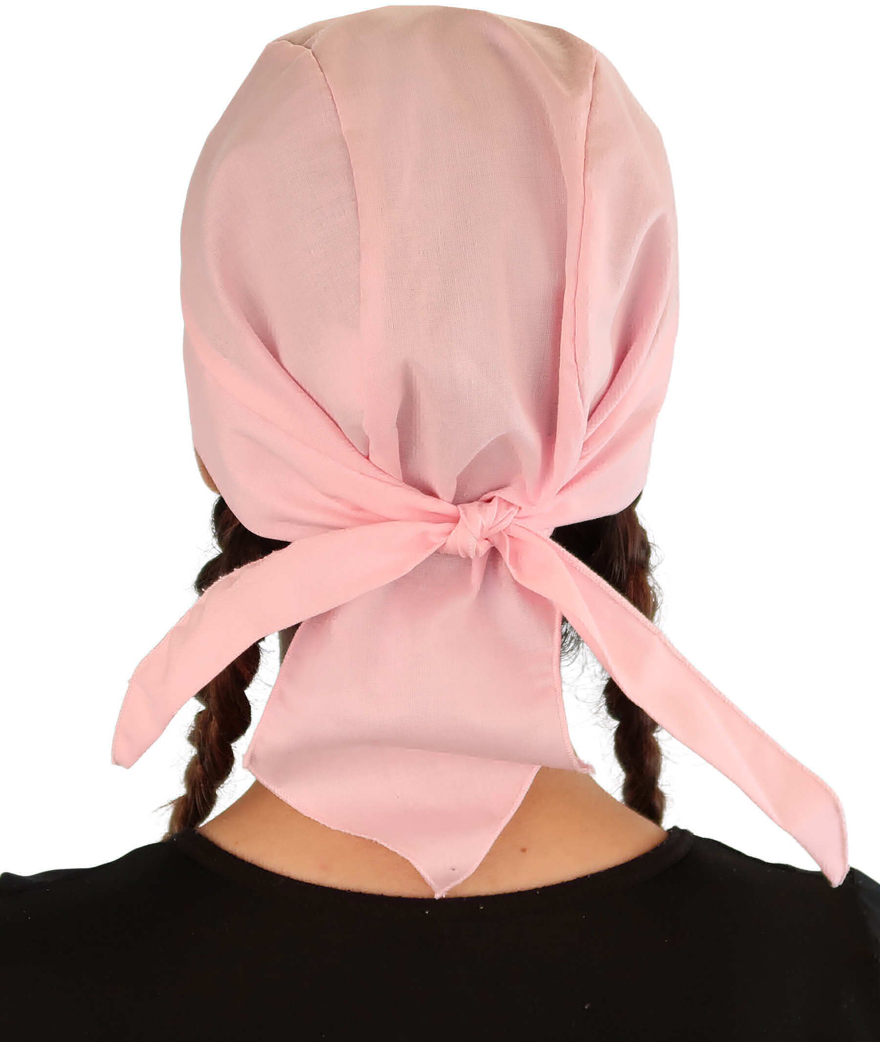 Extra Deep Grand Skull Cap – Sweatband-Free Made in USA - Solid Light Pink Grand Skull Caps