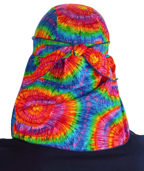 Desert Skull Cap: The Perfect Sun Protection for Outdoor Activities - Tie Dye - Desert Skull Caps - Sparkling EARTH