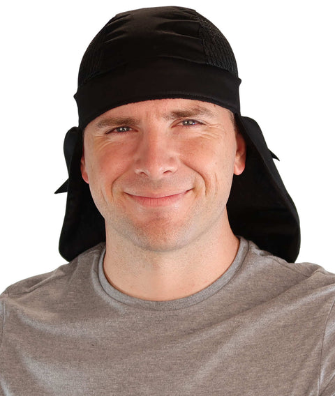 Airflow for Maximum Comfort: Desert Skull Cap - Black - Desert Skull Caps - Sparkling EARTH