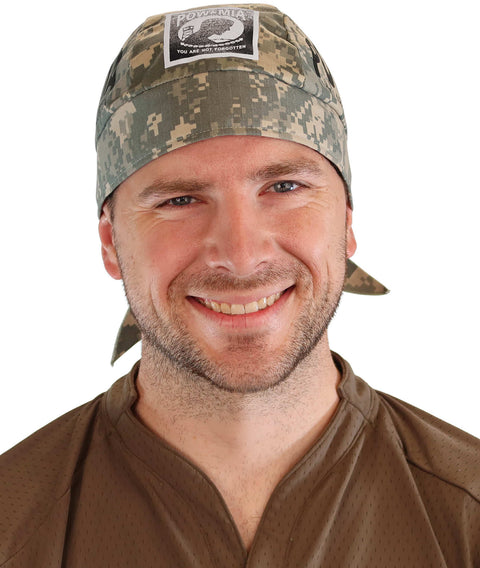 RIPSTOP ACU Camo Skull Caps: The Ultimate Outdoor Accessory - ACU Digital Camouflage Ripstop POW MIA - Classic Skull Caps - Sparkling EARTH