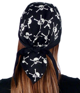 Classic Skull Cap - Skull & Cross Bones (Glow In The Dark)