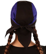 Classic Skull Cap - Purple and Black Air Flow (Mesh Sides)