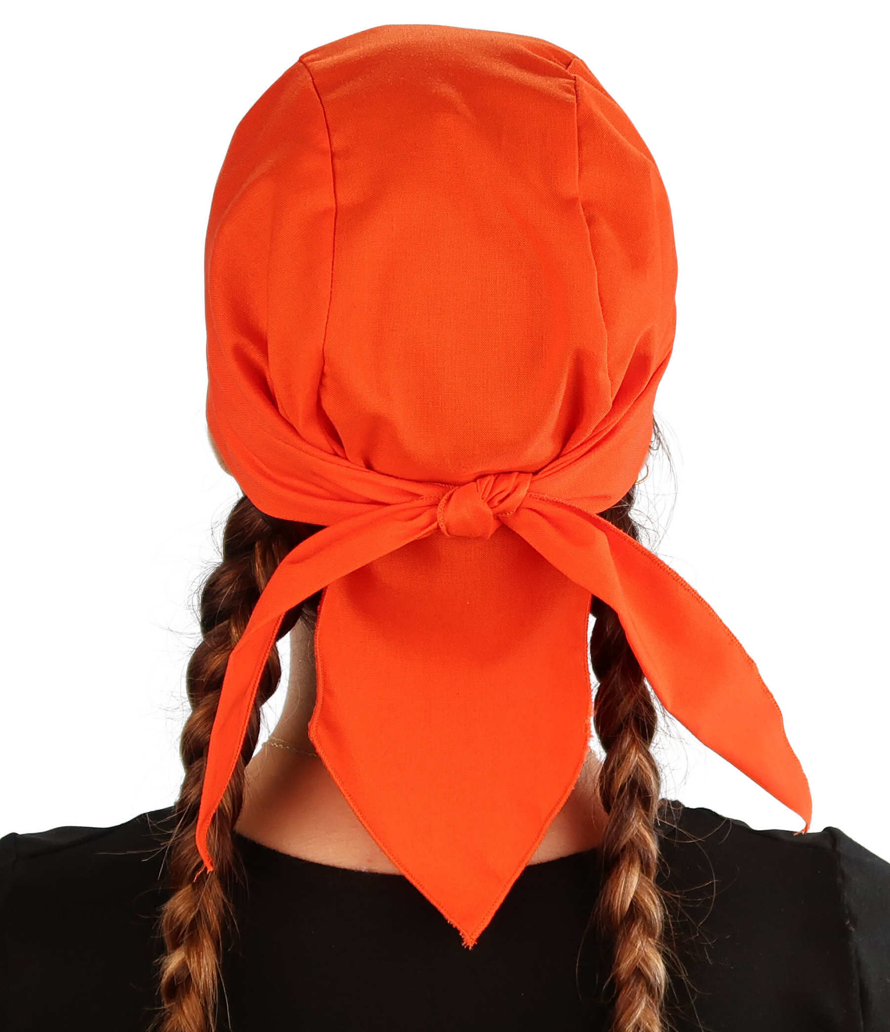 Breathable Cotton Skull Caps: Perfect for Any Activity - Blaze Orange Classic Skull Caps