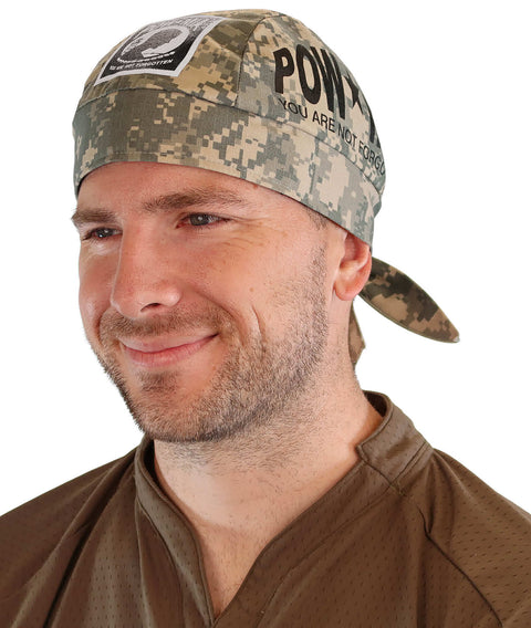 RIPSTOP ACU Camo Skull Caps: The Ultimate Outdoor Accessory - ACU Digital Camouflage Ripstop POW MIA - Classic Skull Caps - Sparkling EARTH
