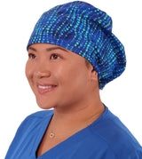 Riley Comfort Scrub Cap - Bubble Beads