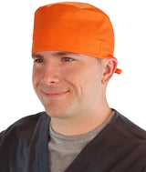 Surgical Scrub Cap  - Solid Orange - Surgical Scrub Caps - Sparkling EARTH