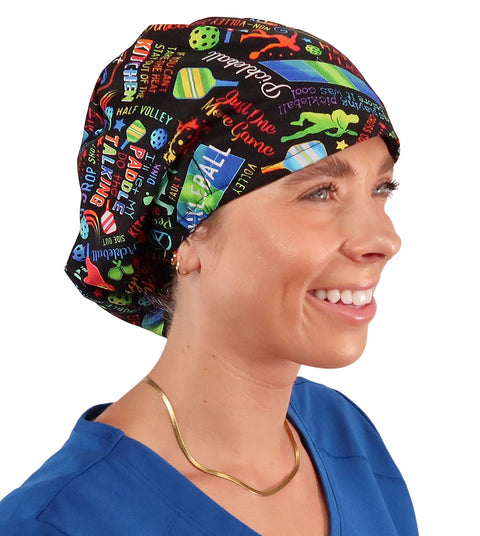 Riley Comfort Surgical Scrub Cap - Pickleball Mania