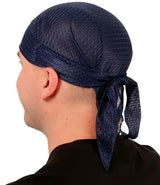 Stretch Mesh Skull Cap - Navy