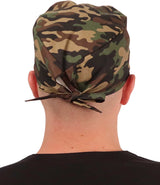 Surgical Scrub Cap - Woodland Camo