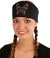 Embellished Chop Top - Black Chop Top with Pink Ribbon Butterfly Rhinestud Design - Imported Chop Tops - Sparkling EARTH