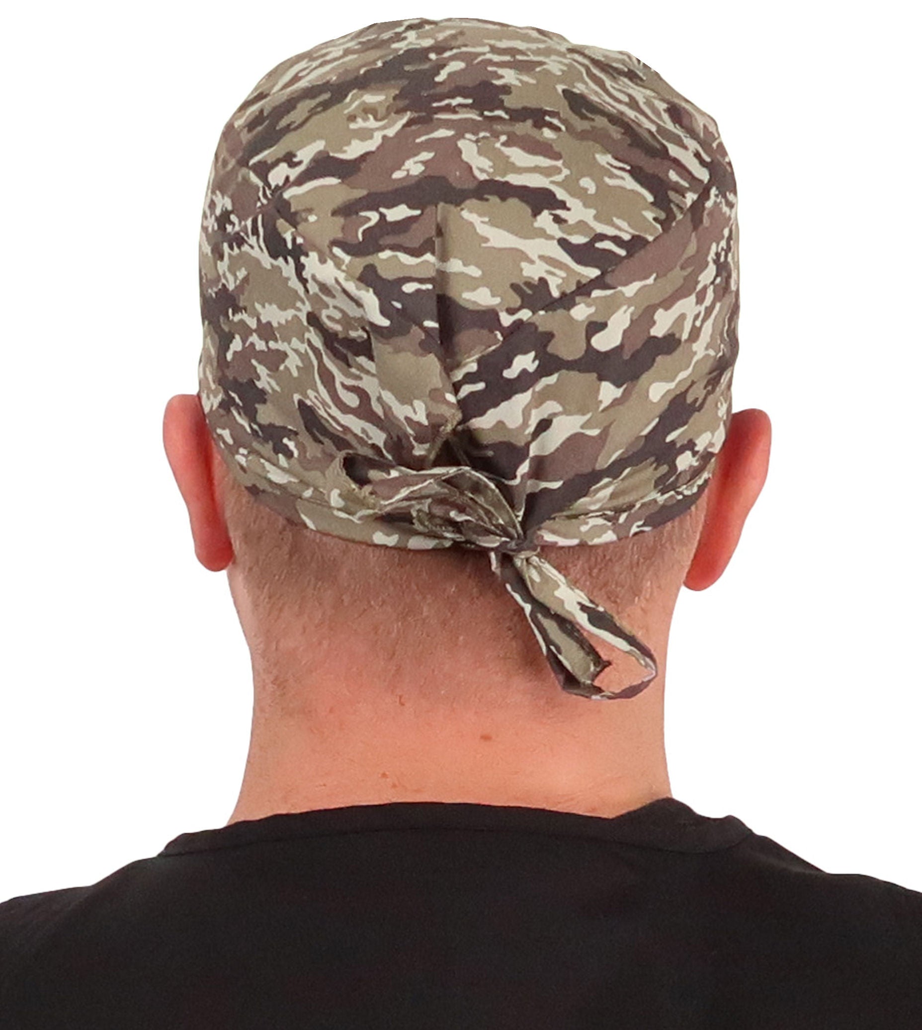 Men's Classic Cotton Surgical Scrub Cap with Sweatband - Combat ...