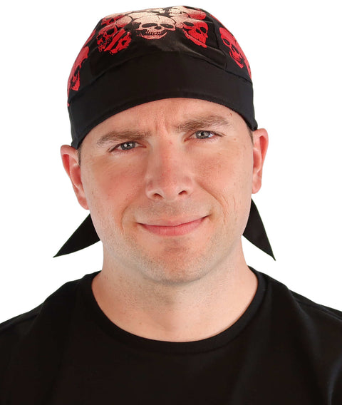 Classic Skull Cap - Small Skull Red