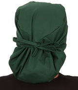 Big Hair Surgical Scrub Cap - Hunter Green