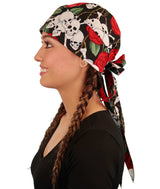 Nomad 10 Skull Cap - Skulls & Roses