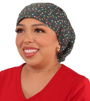 Riley Comfort Surgical Scrub Cap - Tangled Lights