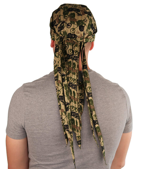 Nomad 10 Skull Cap - Tossed Camouflage Cycles